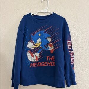 Sonic the Hedgehog Blue Long Sleeve Kids Tee